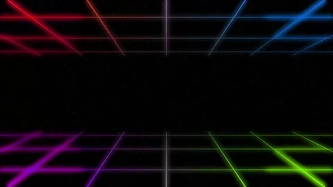 Background or frame animated grid gradient Stock Footage 223327434
