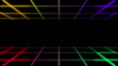 Background or frame animated grid gradient Stock Footage 223327460