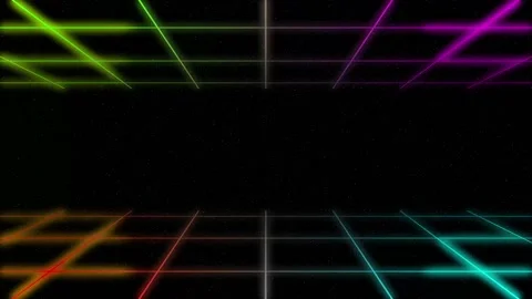 Background or frame animated grid gradient Stock Footage 223327996