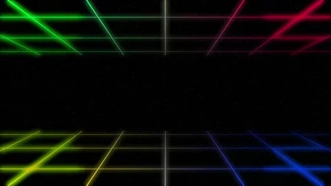 Background or frame animated grid gradient Stock Footage 223328058