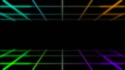 Background or frame animated grid gradient Stock Footage 223328655
