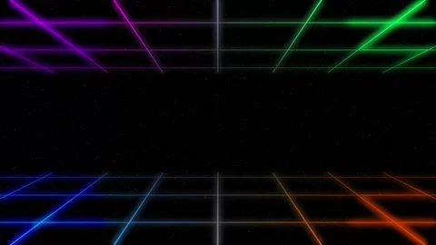 Background or frame animated grid gradient Stock Footage 223329117