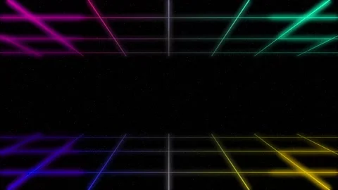 Background or frame animated grid gradient Stock Footage 223329562