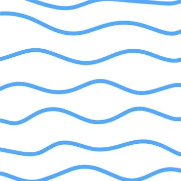 Background or pattern of wavy blue colors. Vector pattern for fabric or wrapping 스톡 일러스트