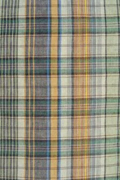 Background or texture of fabric with colored vertical stripes Stock Photos