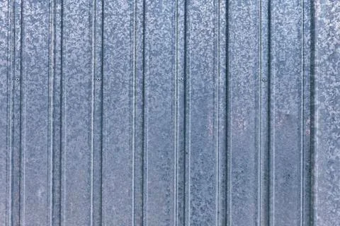 Background or texture of galvanized sheet metal Stock Photos