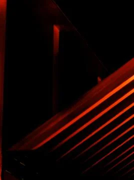 A background or wallpaper of rectangular shapes with shadows and lights in th Foto stock