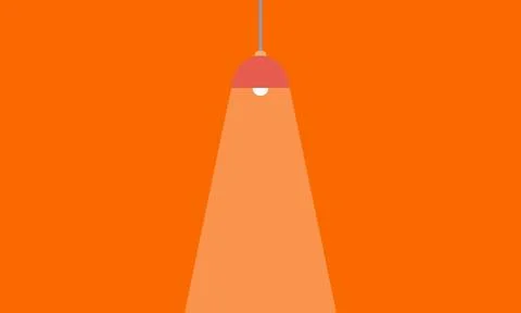 Background orange design Stock-Illustration