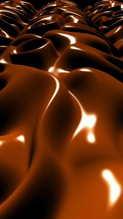 Background with Orange Plasma, Exclusive, Reflection, Unique Design, Paints Stock Footage 303848153