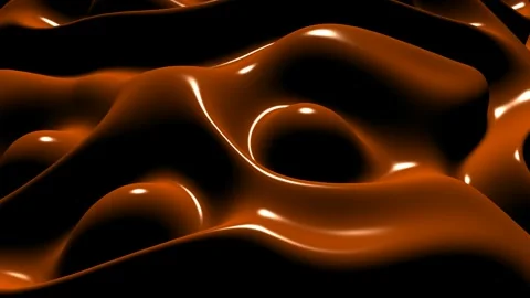 Background with Orange Plasma, Reflection, Exclusive, Unique Design, Paints Stock Footage 303848108