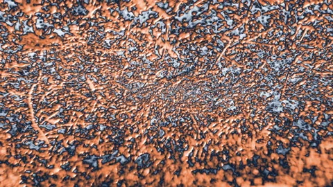 Background of orange splashes Stock Footage 135411595