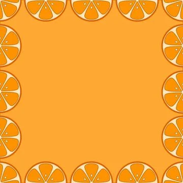 Background, oranges Stock Illustration