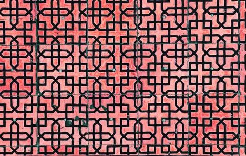 Background with oriental ornaments Stock Photos