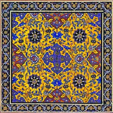 Background with oriental ornaments Stock Photos
