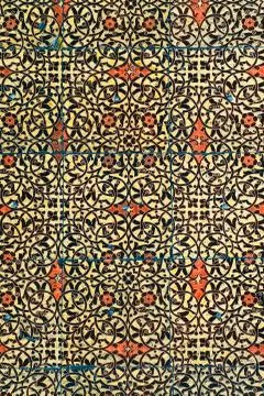 Background with oriental ornaments Stock Photos