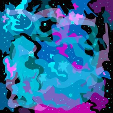 Background outer space Stock Illustration