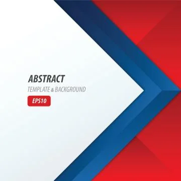 Background overlap dimension modern, red, blue color 스톡 일러스트