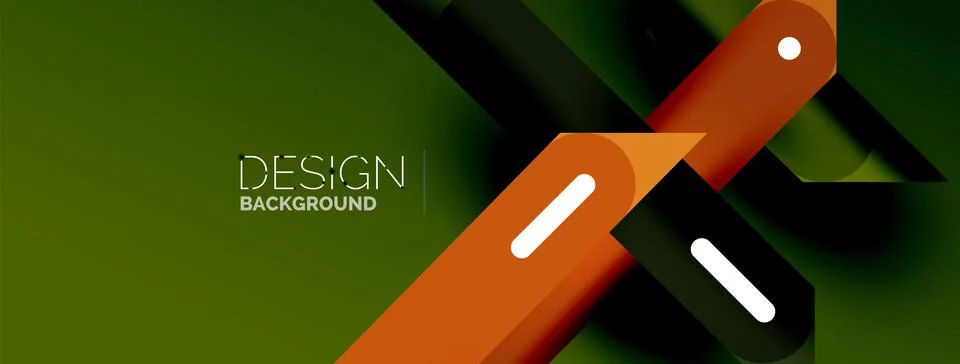 Background overlapping lines. Dynamic lines abstract wallpaper. Straight lines Stock Illustration