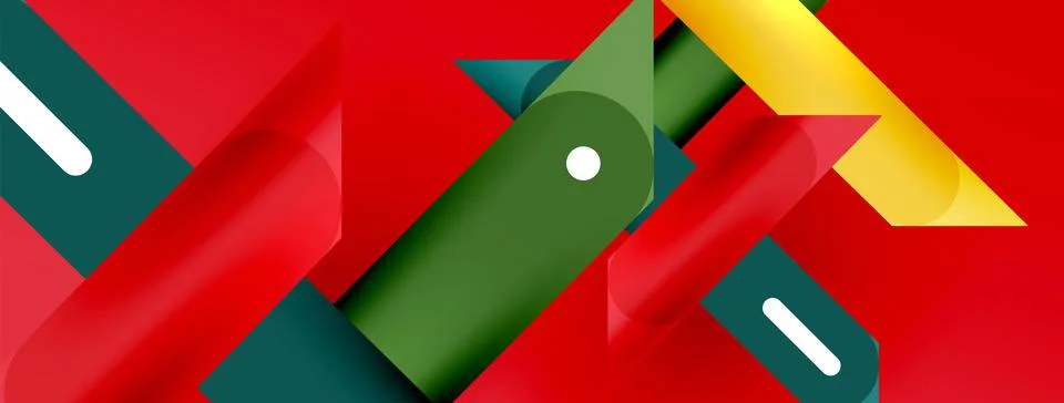 Background overlapping lines. Dynamic lines abstract wallpaper. Straight lines Stock Illustration