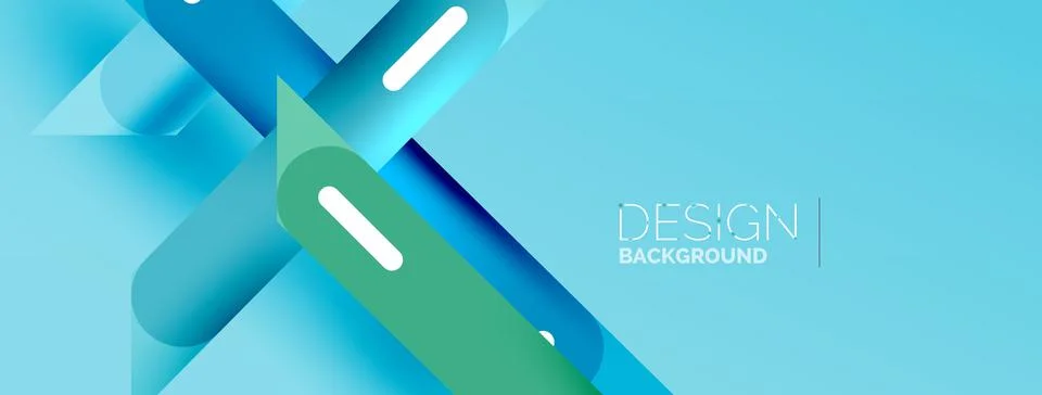 Background overlapping lines. Dynamic lines abstract wallpaper. Straight lines Stock Illustration