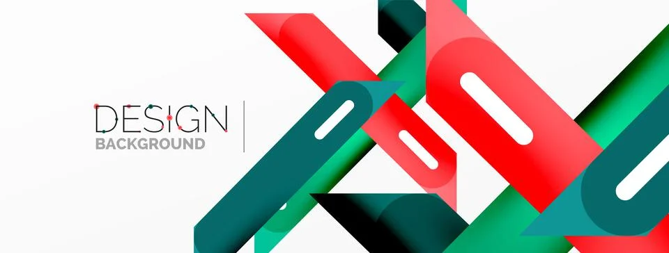Background overlapping lines. Dynamic lines abstract wallpaper. Straight lines イラスト素材