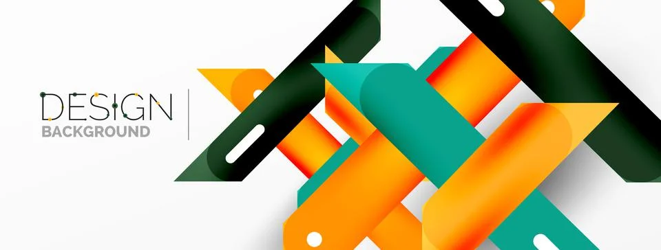 Background overlapping lines. Dynamic lines abstract wallpaper. Straight lines 스톡 일러스트