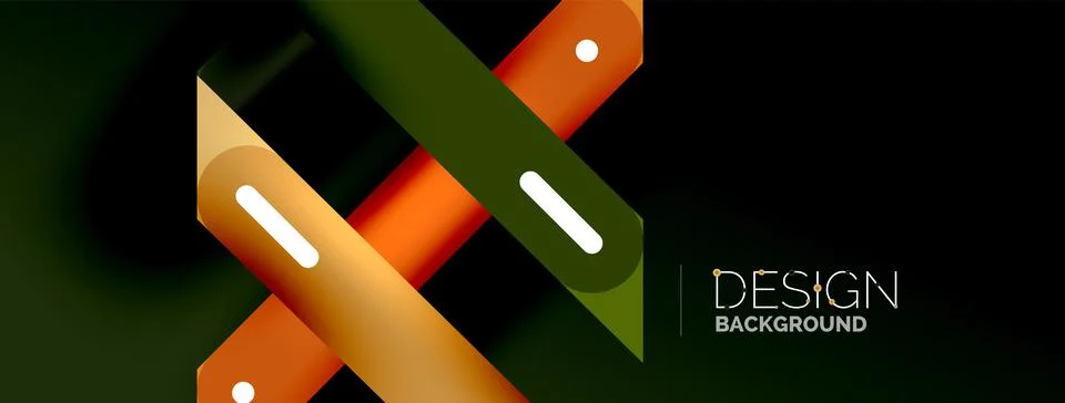 Background overlapping lines. Dynamic lines abstract wallpaper. Straight lines Stock Illustration