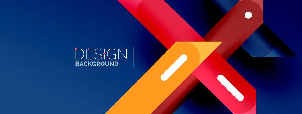 Background overlapping lines. Dynamic lines abstract wallpaper. Straight lines イラスト素材