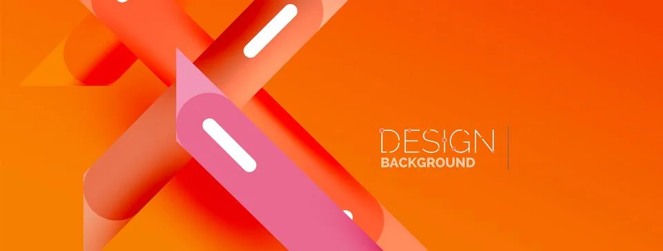Background overlapping lines. Dynamic lines abstract wallpaper. Straight lines 스톡 일러스트
