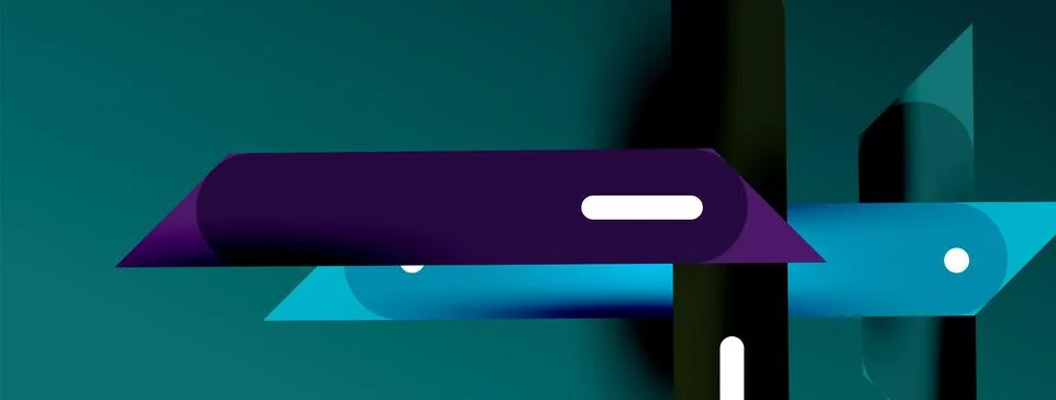 Background overlapping lines. Dynamic lines abstract wallpaper. Straight lines Stock Illustration