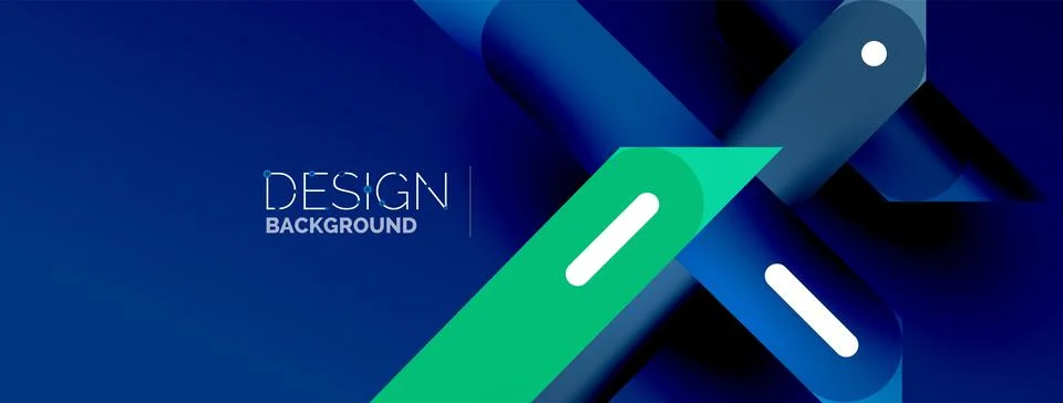 Background overlapping lines. Dynamic lines abstract wallpaper. Straight lines Stock Illustration
