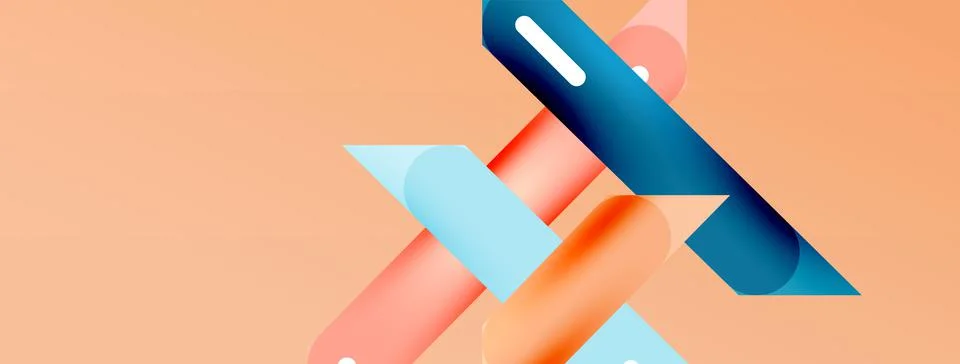 Background overlapping lines. Dynamic lines abstract wallpaper. Straight lines イラスト素材