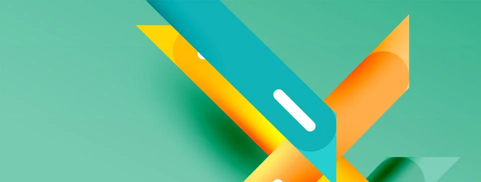 Background overlapping lines. Dynamic lines abstract wallpaper. Straight lines Stock Illustration