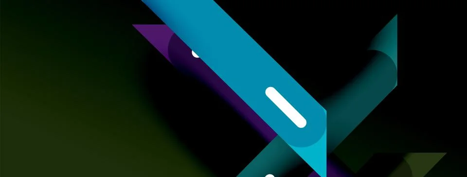 Background overlapping lines. Dynamic lines abstract wallpaper. Straight lines Illustrazione stock