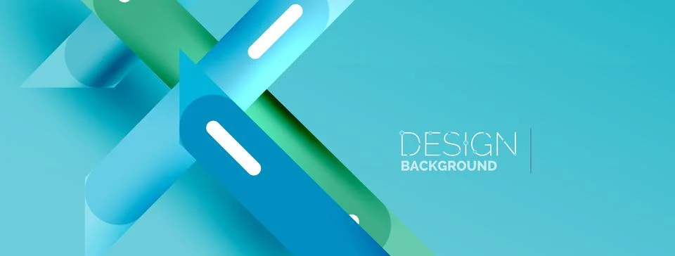 Background overlapping lines. Dynamic lines abstract wallpaper. Straight lines Stock Illustration
