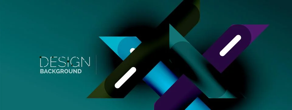 Background overlapping lines. Dynamic lines abstract wallpaper. Straight lines イラスト素材