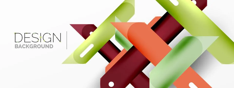 Background overlapping lines. Dynamic lines abstract wallpaper. Straight lines 스톡 일러스트
