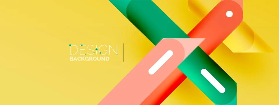 Background overlapping lines. Dynamic lines abstract wallpaper. Straight lines イラスト素材