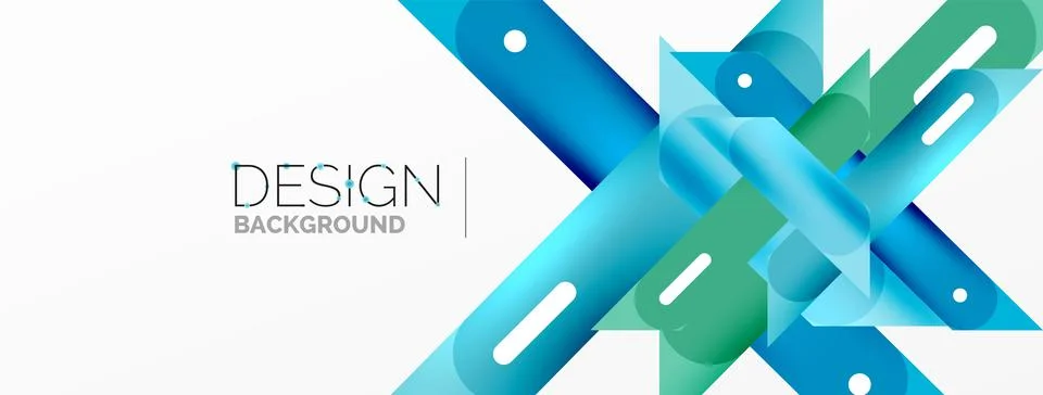 Background overlapping lines. Dynamic lines abstract wallpaper. Straight lines Stockillustratie