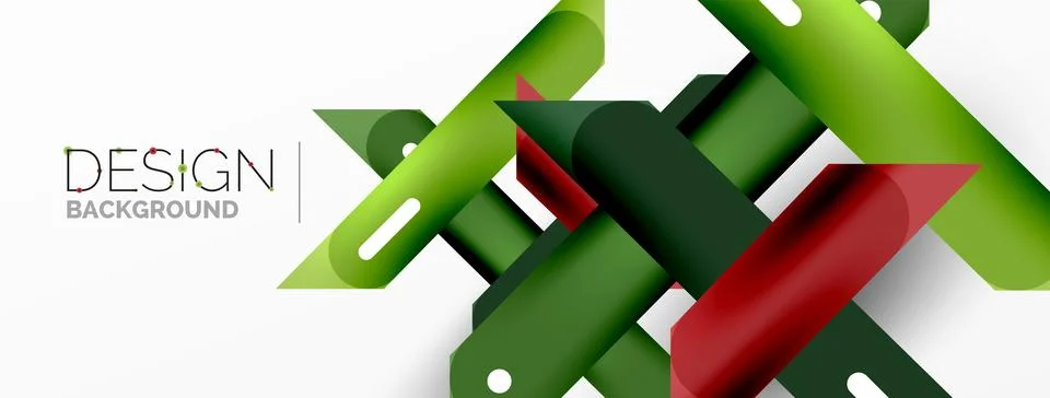 Background overlapping lines. Dynamic lines abstract wallpaper. Straight lines Stock Illustration