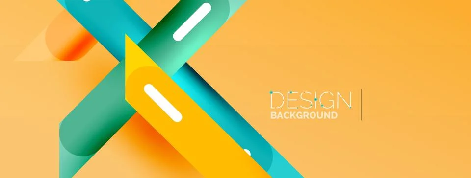 Background overlapping lines. Dynamic lines abstract wallpaper. Straight lines イラスト素材