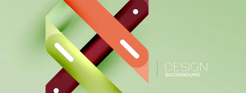 Background overlapping lines. Dynamic lines abstract wallpaper. Straight lines イラスト素材