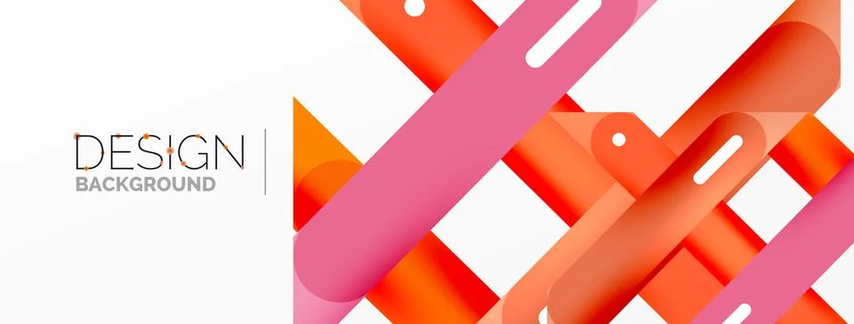 Background overlapping lines. Dynamic lines abstract wallpaper. Straight lines 스톡 일러스트