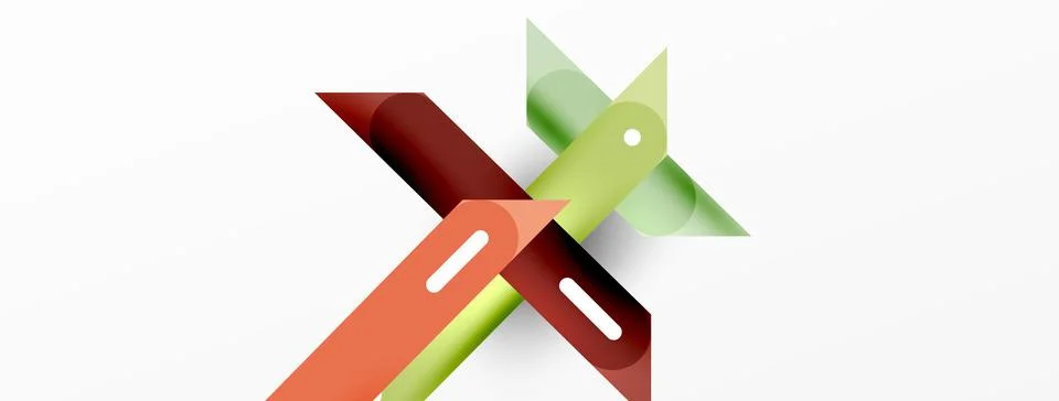 Background overlapping lines. Dynamic lines abstract wallpaper. Straight lines イラスト素材
