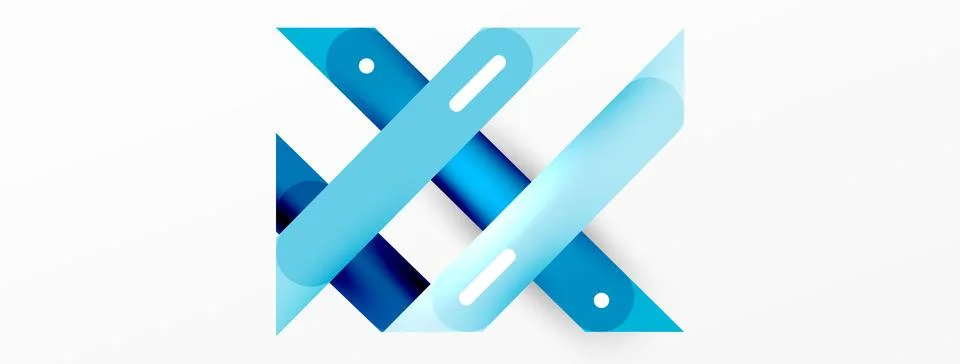 Background overlapping lines. Dynamic lines abstract wallpaper. Straight lines 스톡 일러스트
