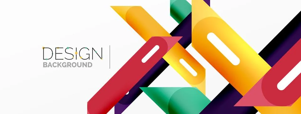 Background overlapping lines. Dynamic lines abstract wallpaper. Straight lines イラスト素材