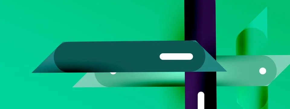 Background overlapping lines. Dynamic lines abstract wallpaper. Straight lines Illustrazione stock