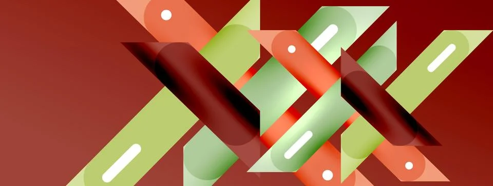 Background overlapping lines. Dynamic lines abstract wallpaper. Straight lines イラスト素材