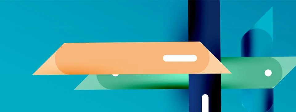 Background overlapping lines. Dynamic lines abstract wallpaper. Straight lines 스톡 일러스트