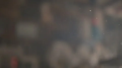 Background overlay,  dust in the room Video stock 309244012